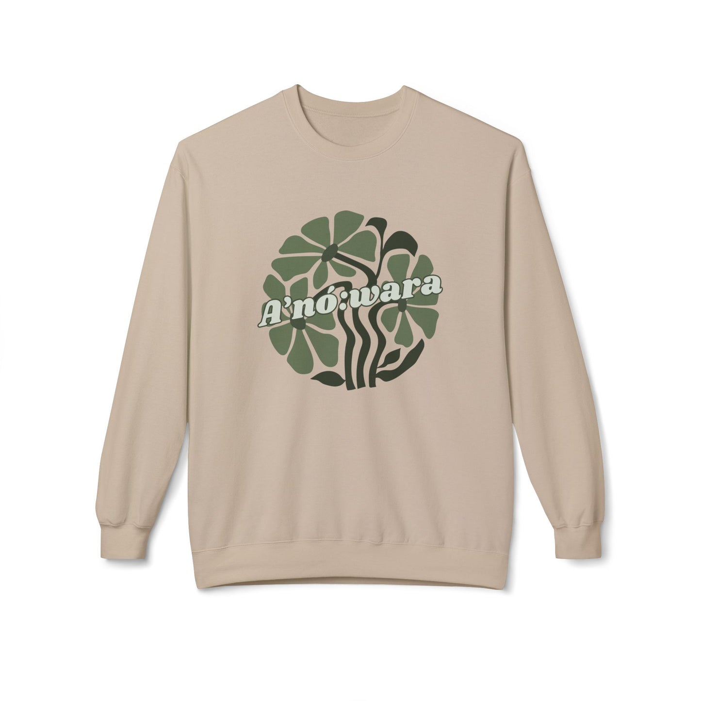 "A'no:wara/Turtle" Clan Unisex Fleece Crewneck Sweatshirt